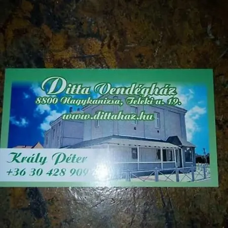 Maison d'hôtes Ditta Vendeghaz *